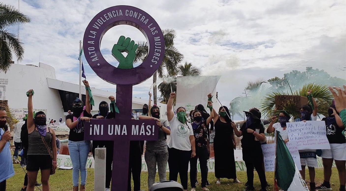 SIN NEGOCIACIÓN | Cortan la luz a feministas instaladas en el Congreso