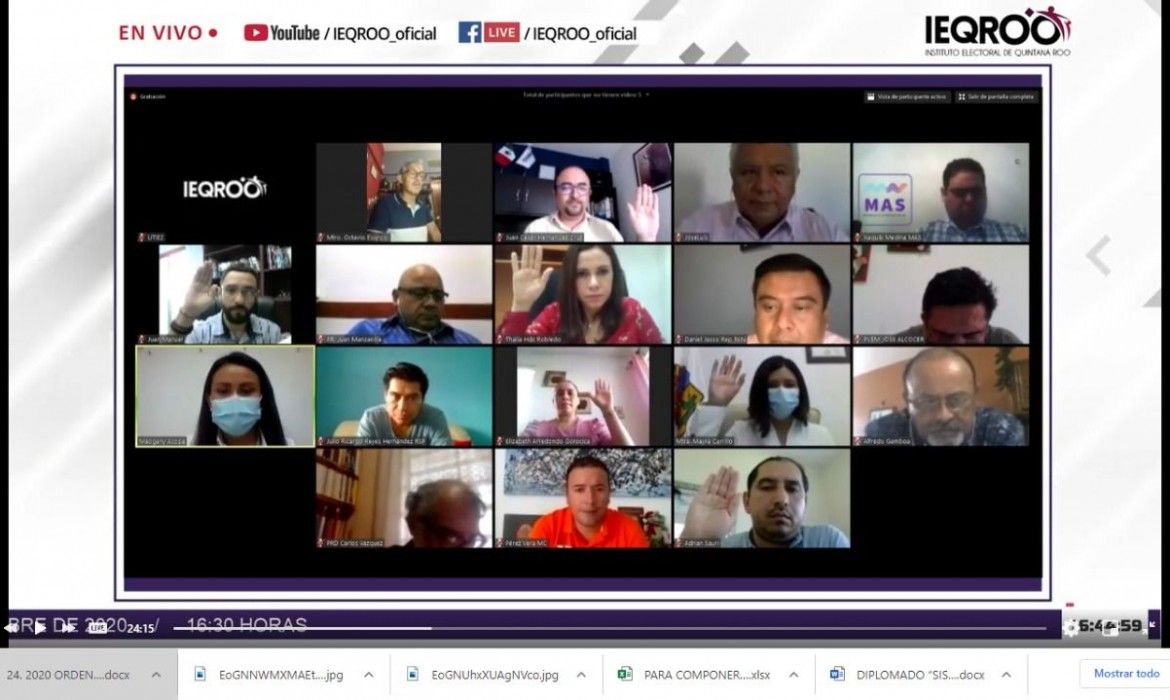 Ieqroo aprueba acciones afirmativas para postulación de candidaturas indígenas y de jóvenes en Ayuntamientos y Congreso