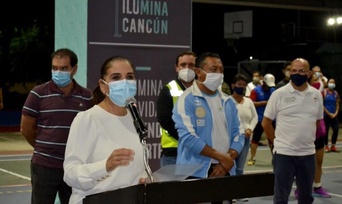 Gobierno de Mara inaugura nueva iluminación en Supermazana 96