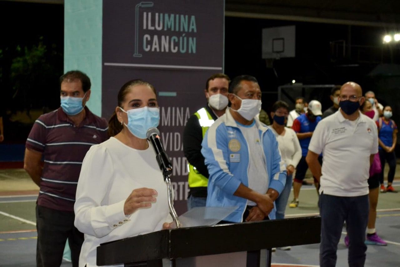 Gobierno de Mara inaugura nueva iluminación en Supermazana 96