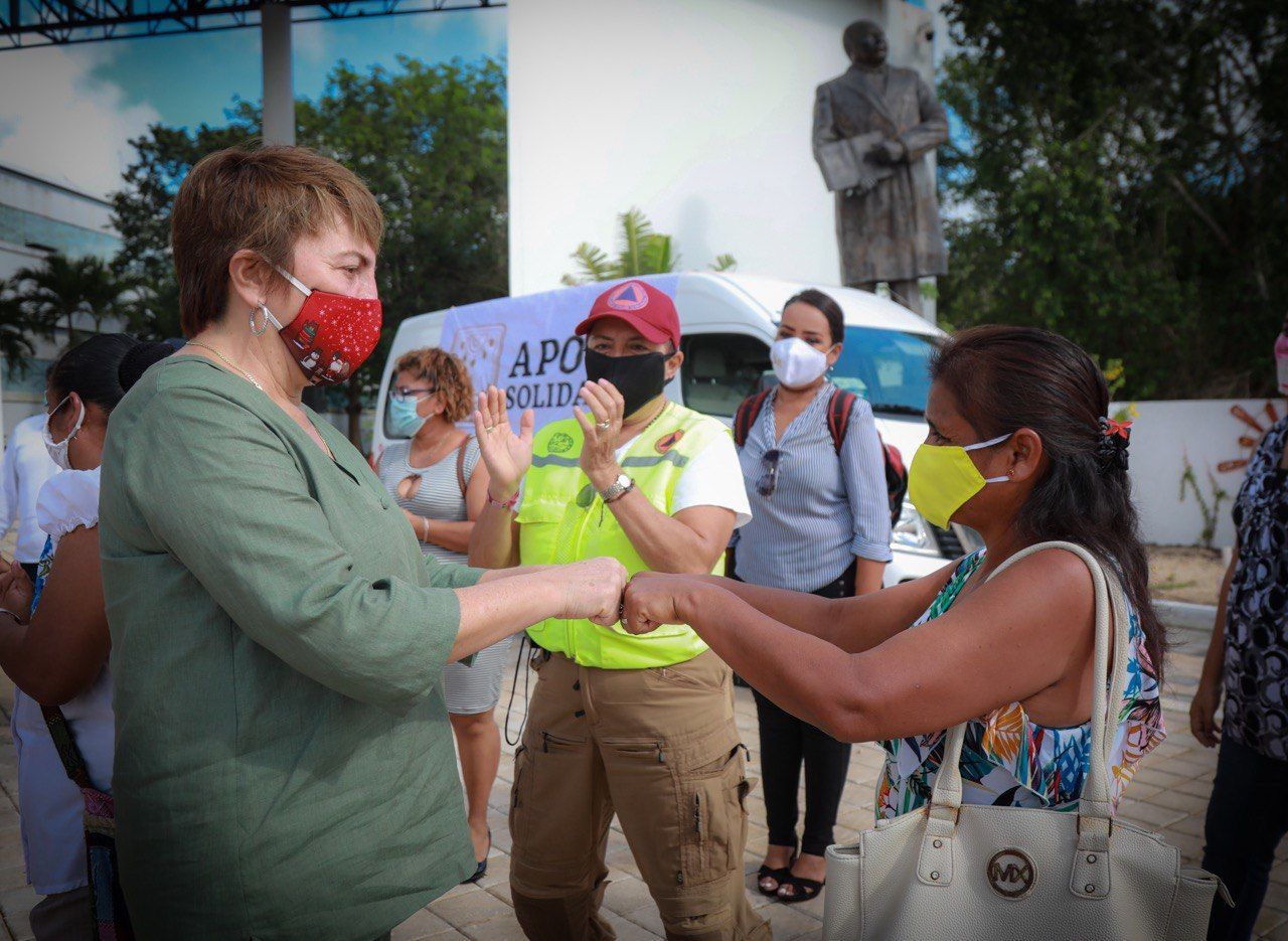 Envió Gobierno de Laura Beristain ayuda humanitaria a damnificados de Tabasco