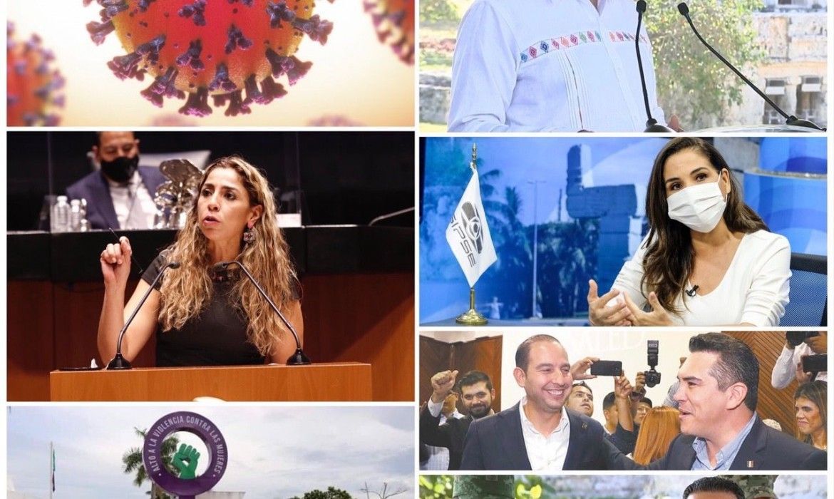 Personajes y hechos políticos del año 2020 en Quintana Roo
