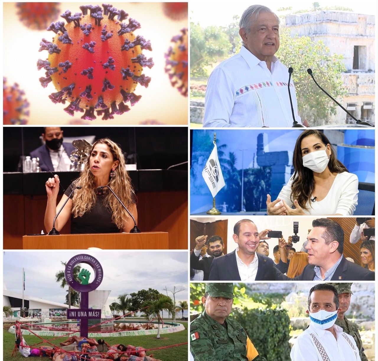 Personajes y hechos políticos del año 2020 en Quintana Roo