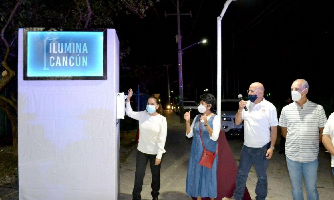 Gobierno de Mara Ilumina Cancún