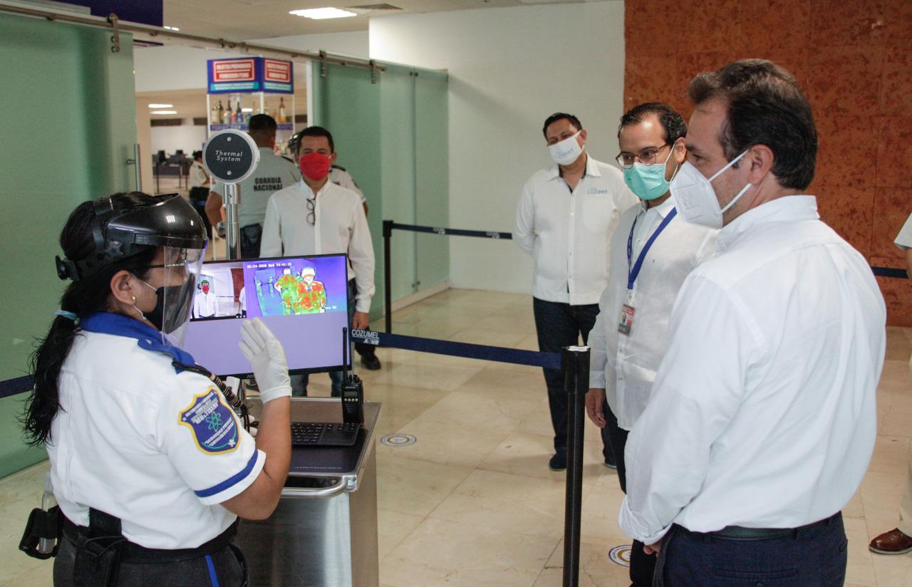 Cozumel realizará pruebas de Covid a turistas para cumplir nuevas disposiciones de USA
