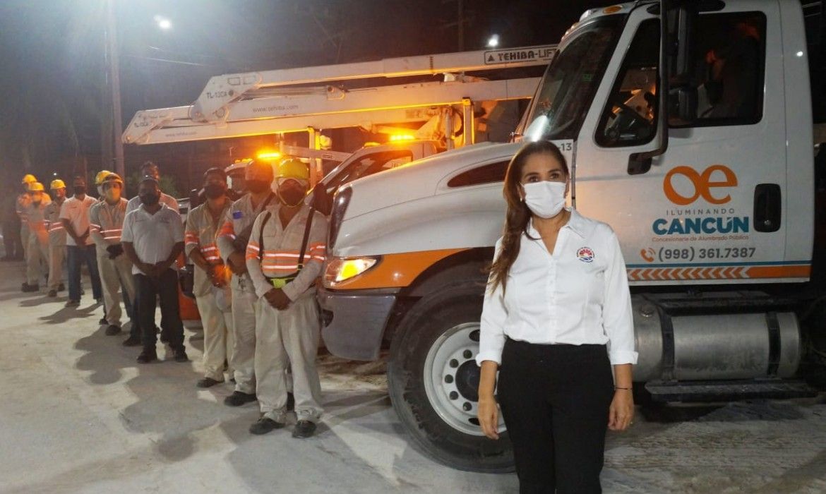Moderniza Gobierno de Cancún más de 60 mil luminarias