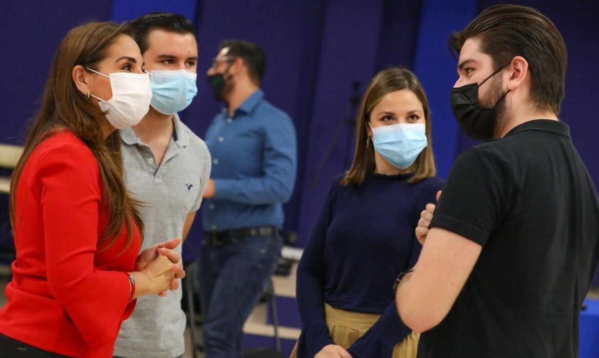 Se reúne Mara con jóvenes, para integrar sus propuestas al plan de trabajo del Instituto Municipal de la Juventud