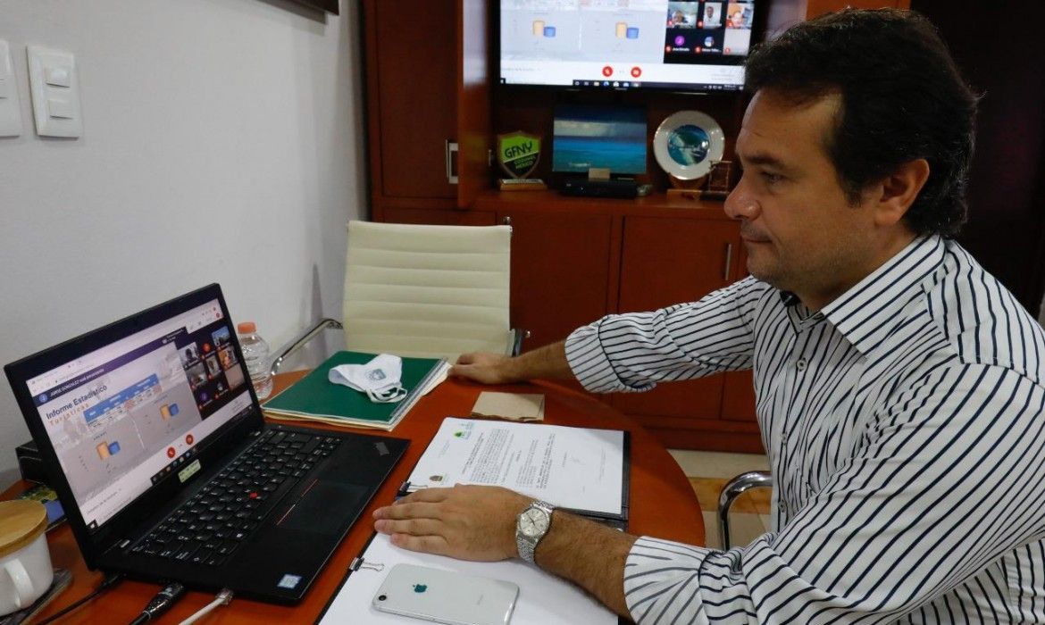 Refrenda Pedro Joaquín compromiso con autoridades portuarias para avanzar de forma segura en la reactivación económica y turística de Cozumel