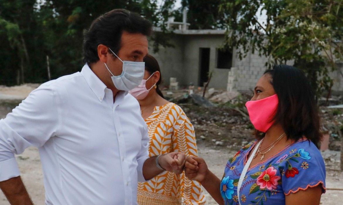 Después de 12 años, habitantes de ‘La Botella’, en Cozumel, tienen agua potable, drenaje sanitario y luminarias con tecnología led