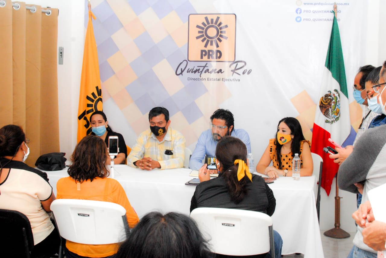 Anuncia PRD que Niza Puerto y Juan José Marín son sus precandidatos a la diputaciones federales en los distritos de Cancún