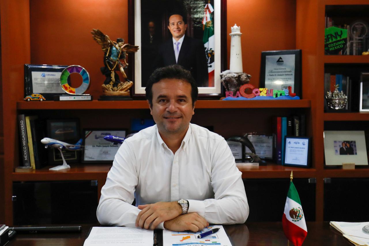 Pide Pedro Joaquín a Federación más apoyos para Cozumel y el estado