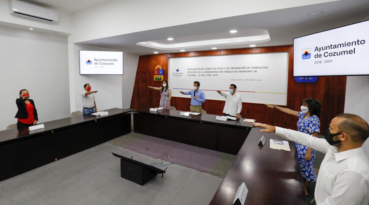 Va la administración de Pedro Joaquín por mejores servidores públicos para la gente de Cozumel
