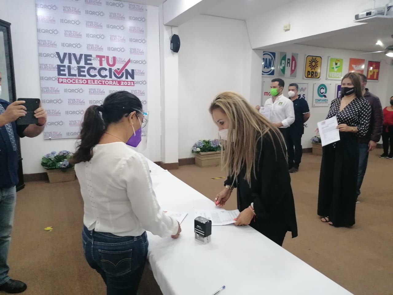 Una vez que concluyan impugnaciones, se determinará posible pérdida de registro de MAS y Confianza, dice Mayra