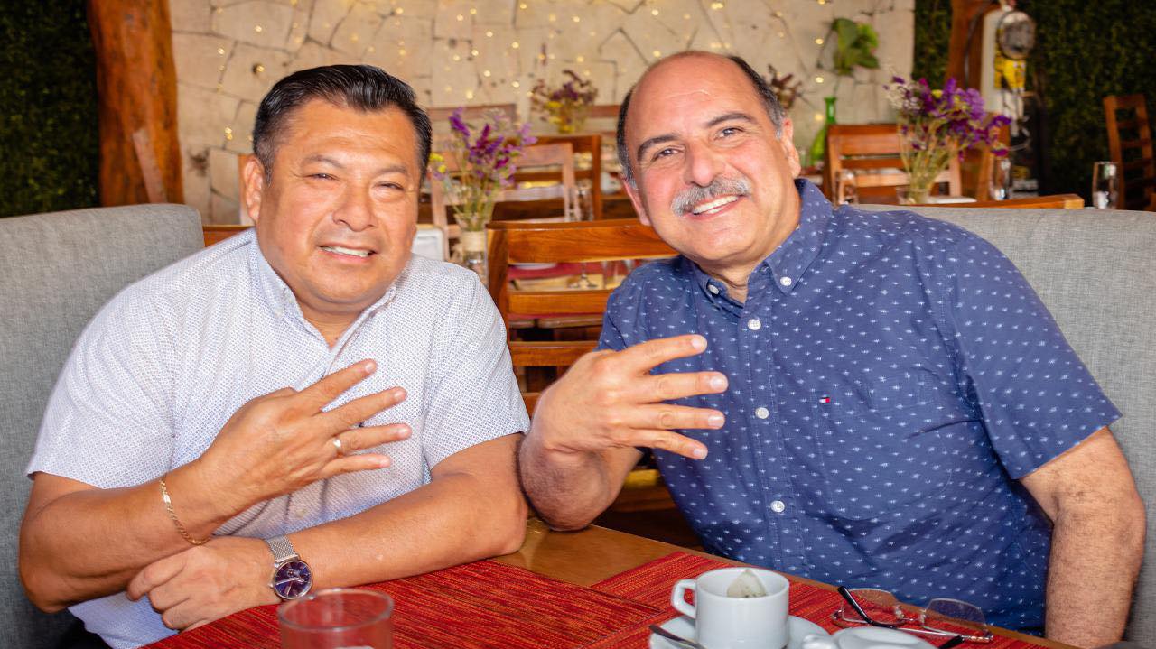 Marciano y Portilla se muestra juntos, y se le complica la reelección a Víctor Mas