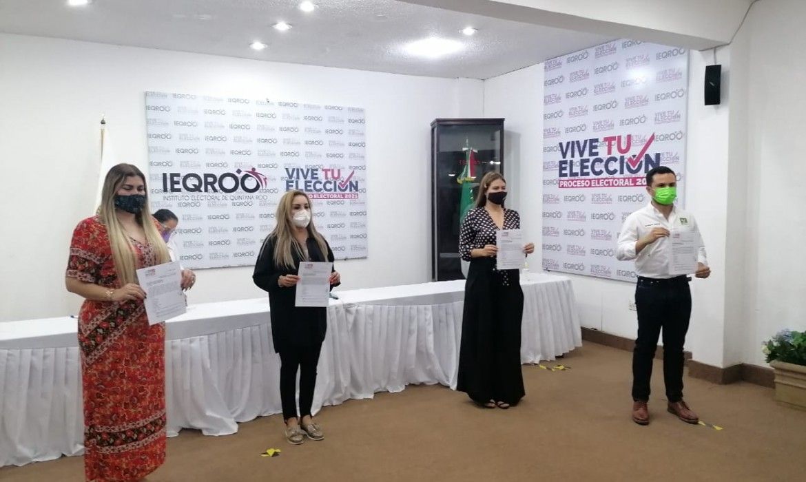 Registra la 4T sus candidatos; confirma a Mara, Laura Beristain y Marciano Dzul