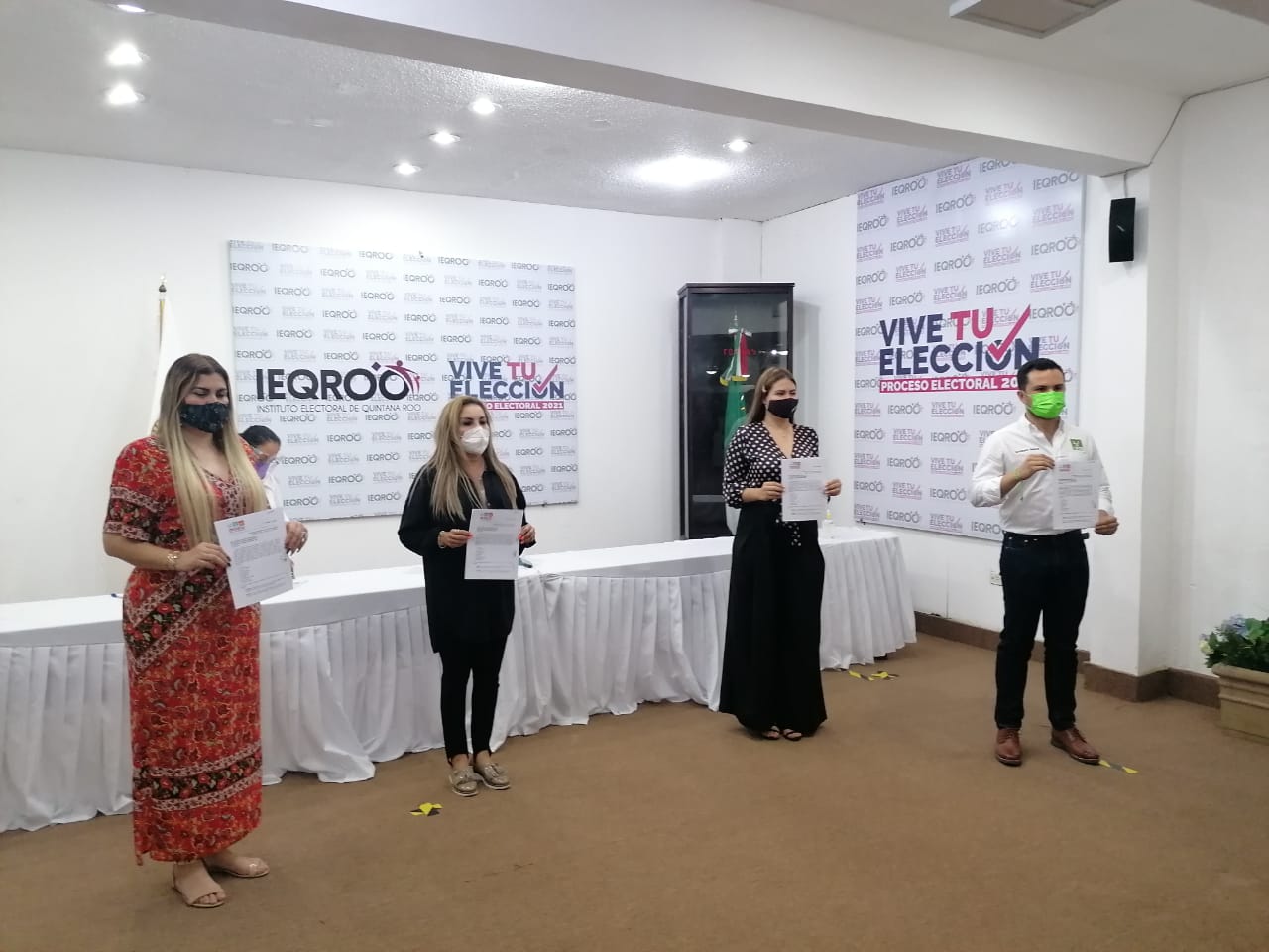 Registra la 4T sus candidatos; confirma a Mara, Laura Beristain y Marciano Dzul