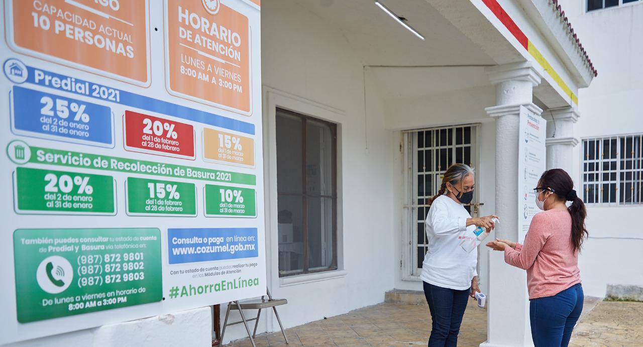 Refrenda Pedro Joaquín compromiso de apoyar la economía de la gente en tiempos de pandemia: más de 20 mil 300 habitantes de Cozumel aprovechan la campaña de descuentos ¡Ahorra en línea!