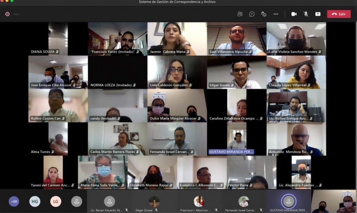 Capacitan a personal del Congreso sobre uso del sistema de gestión de correspondencia y archivo