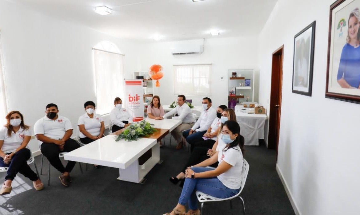 Con más de 284 mil servicios en beneficio de 52 mil personas, consolida DIF Municipal acciones por las familias de Cozumel