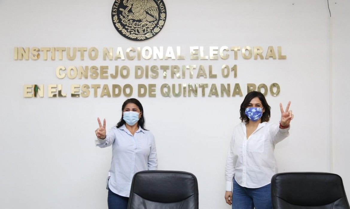 Registra “Va por México” a sus precandidatos por los cuatro distritos en Quintana Roo