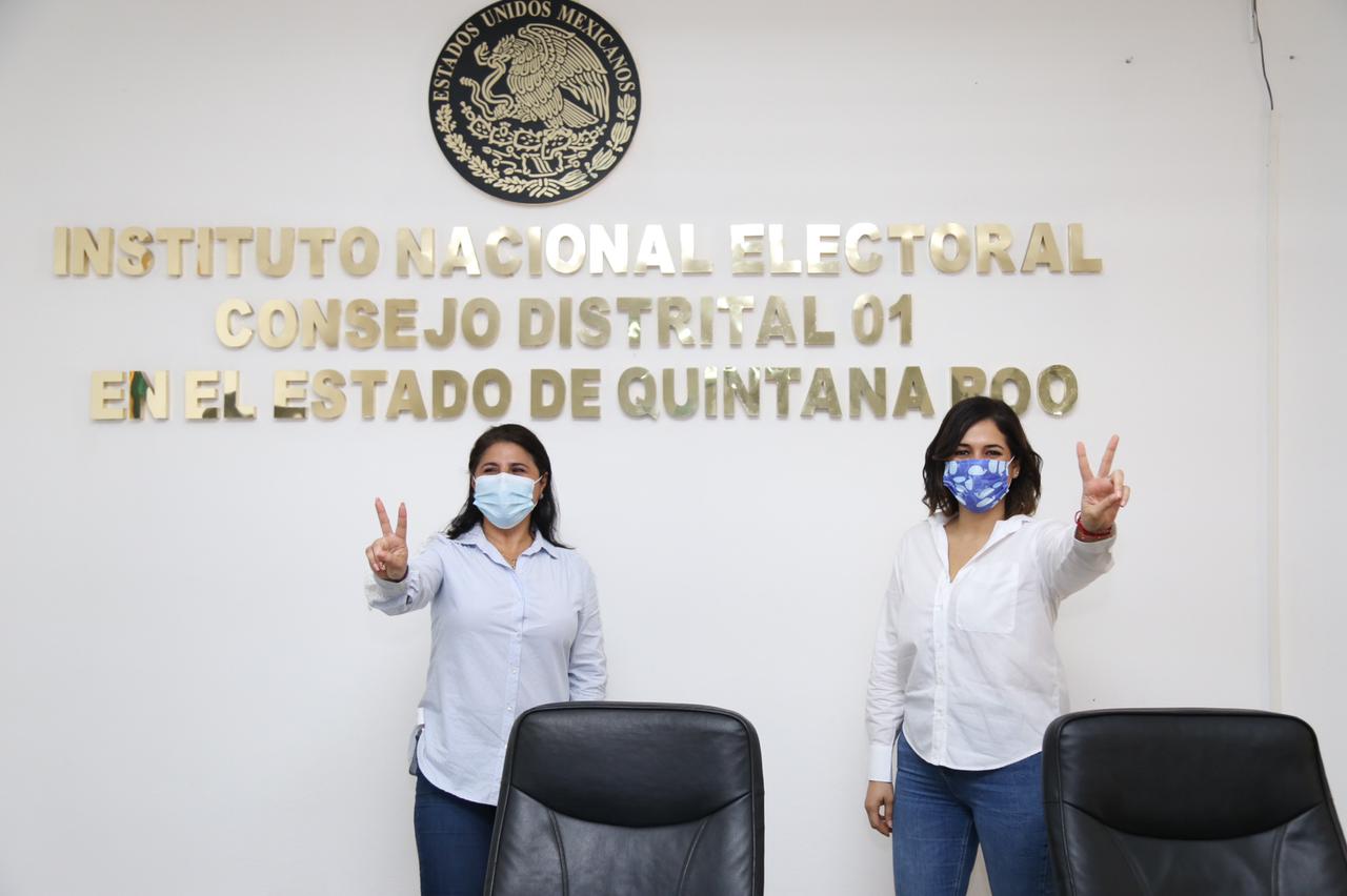 Registra “Va por México” a sus precandidatos por los cuatro distritos en Quintana Roo