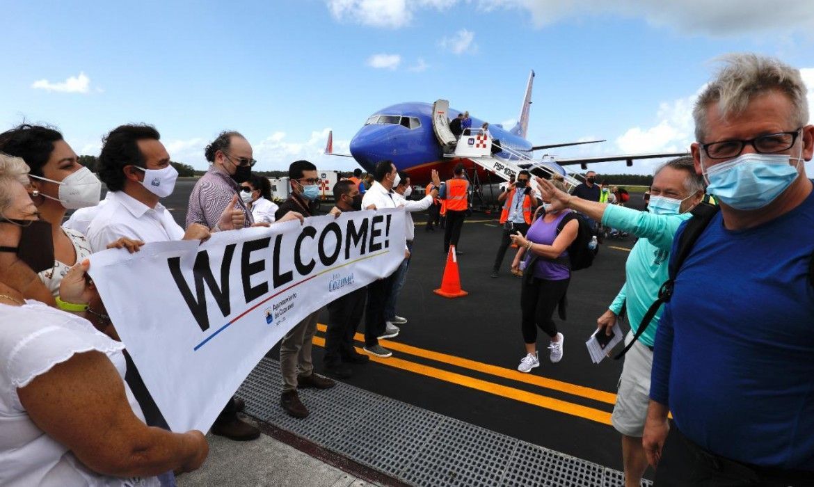 “Cozumel creció 40 por ciento en turismo aéreo durante julio, por encima de la cifra del 2019”: Pedro Joaquín