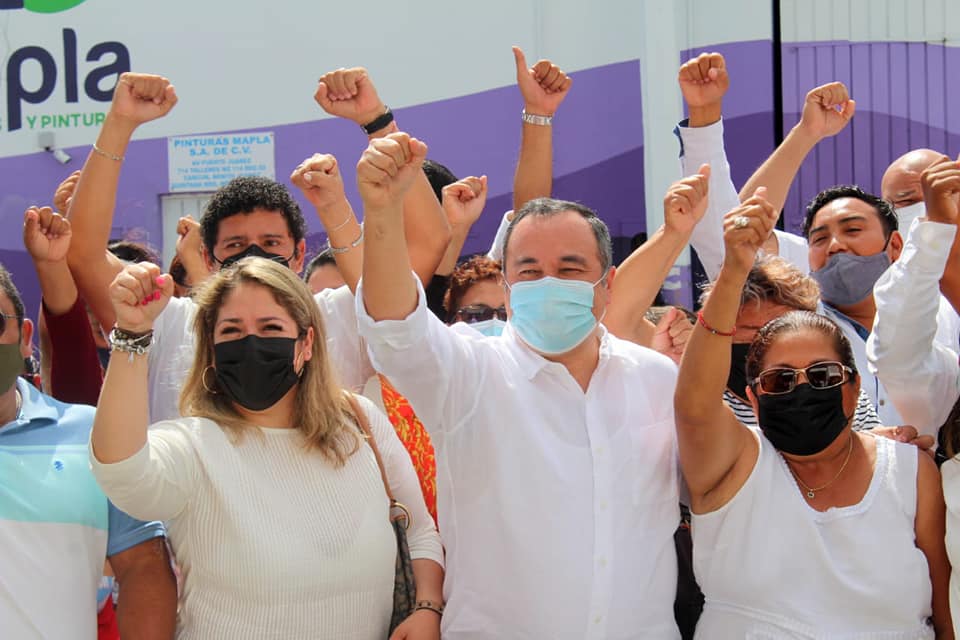Moreira se reúne con Jorge Rodríguez, y le aseguró que el CEN del PRI compromete apoyo total en Cancún