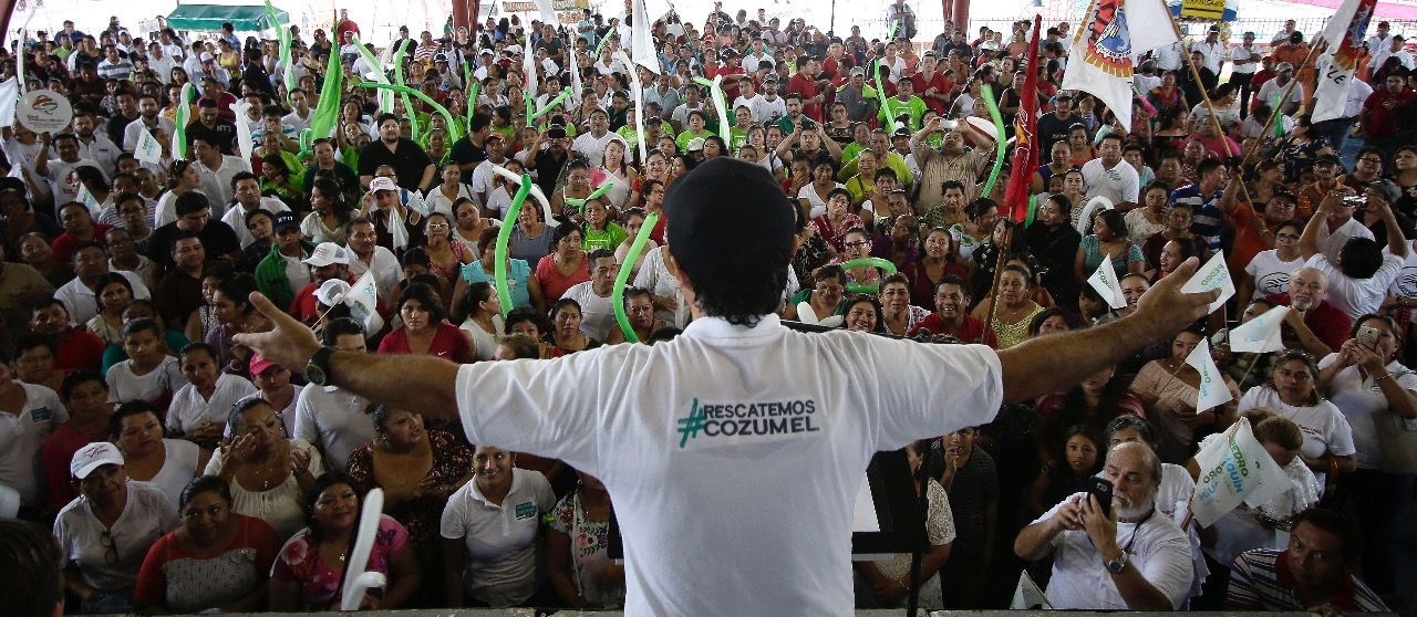Pedro Joaquín pide licencia, y va en busca de su reelección en Cozumel