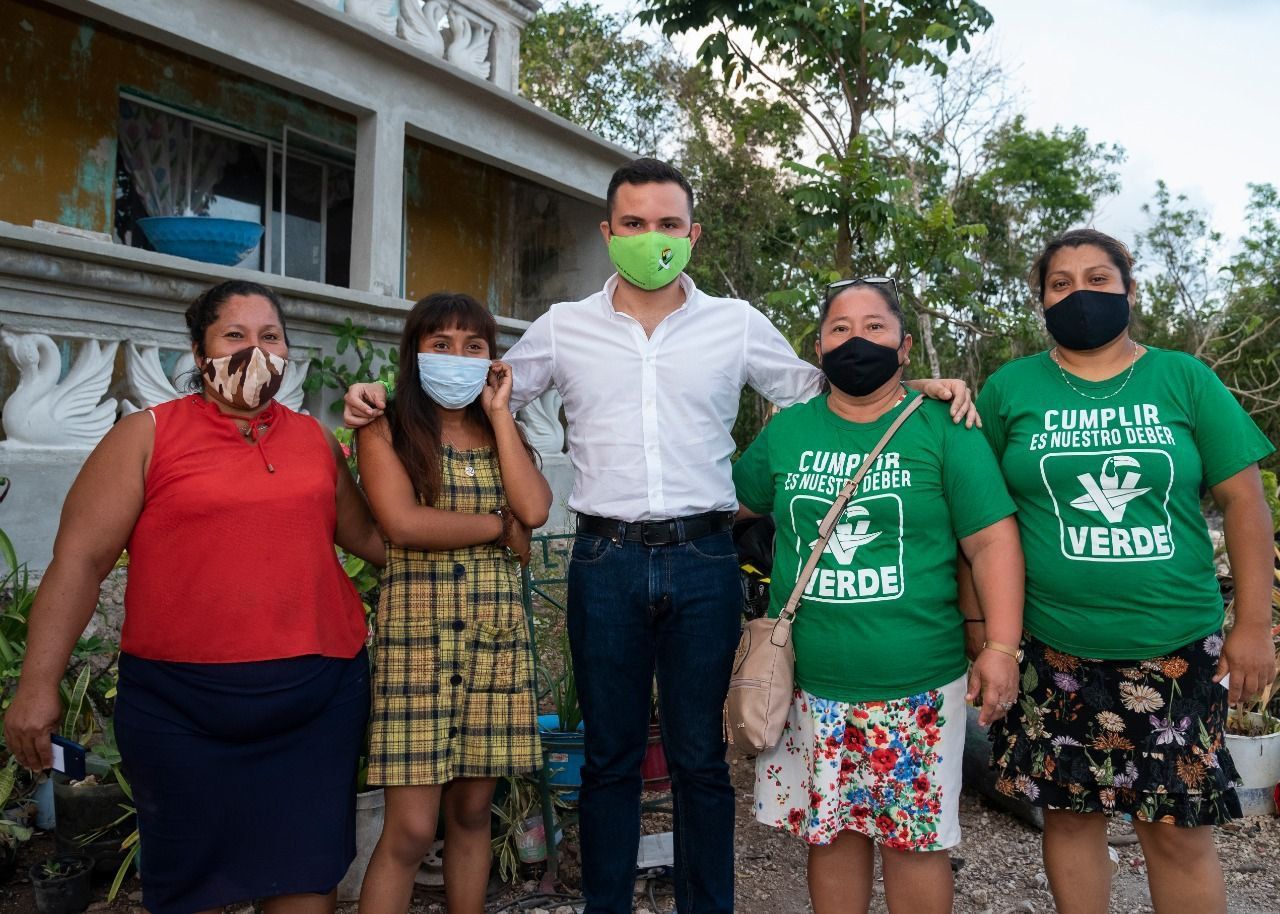 Destaca Pablo Bustamante que la fortaleza del Partido Verde está en sus mujeres