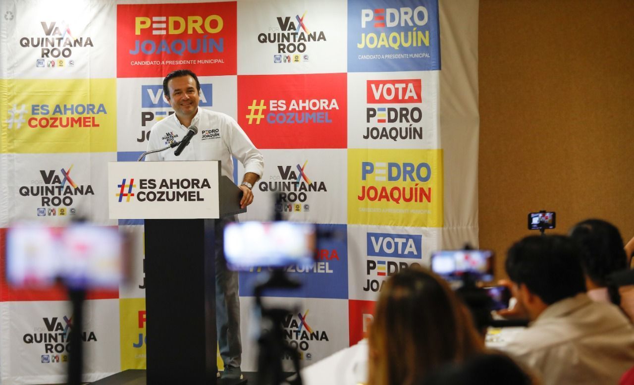 Reclama Pedro Joaquín al Gobierno Federal abandono a Cozumel