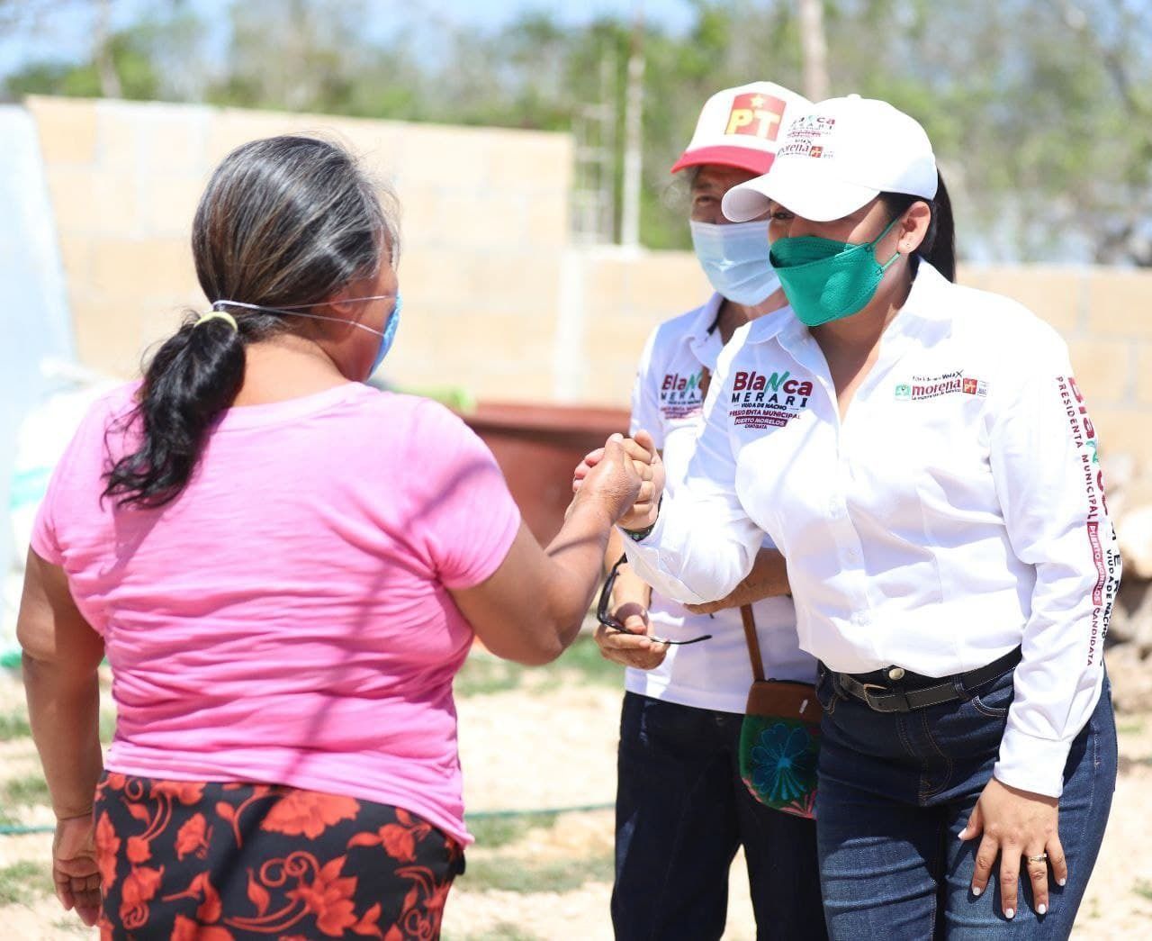 ¨Todas las familias del Puerto Morelos merecen vivir en paz”: Blanca Merari