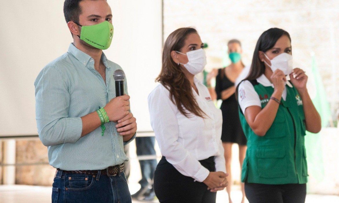 Afirma Pablo Bustamante que, de la mano con Mara Lezama, se impulsará al sector educativo acorde a las necesidades tecnológicas