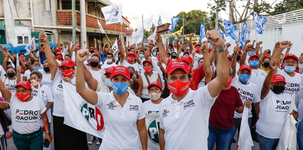 Por su compromiso y resultados, ¡Cozumel Va con Pedro Joaquín!