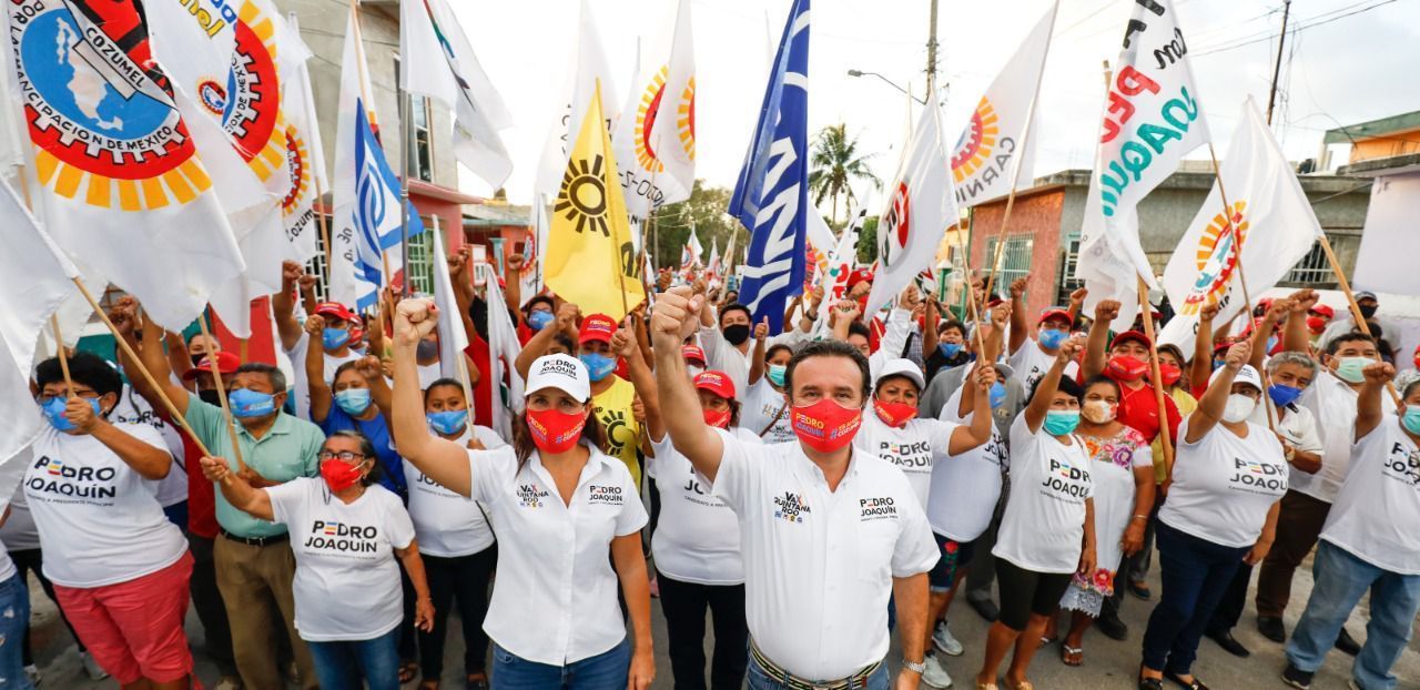 “Juntos somos el motor que mueve a Cozumel”: Pedro Joaquín