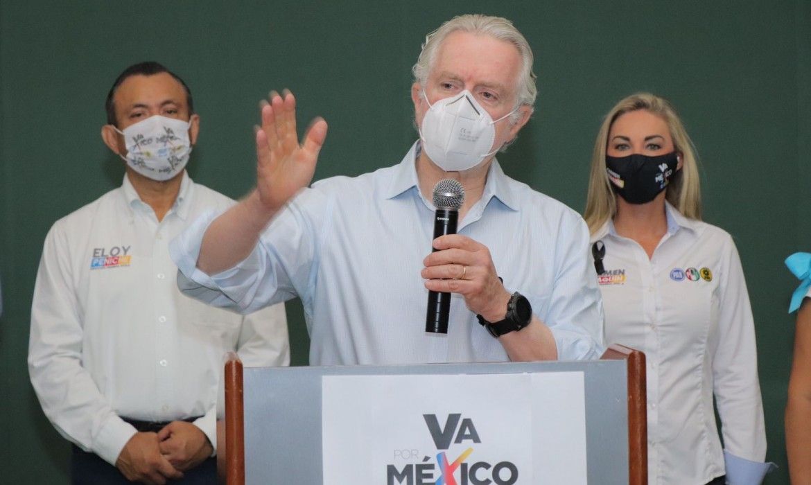 De gira en QRoo, llama Santiago Creel a los quintanarroenses a rescatar México con el voto