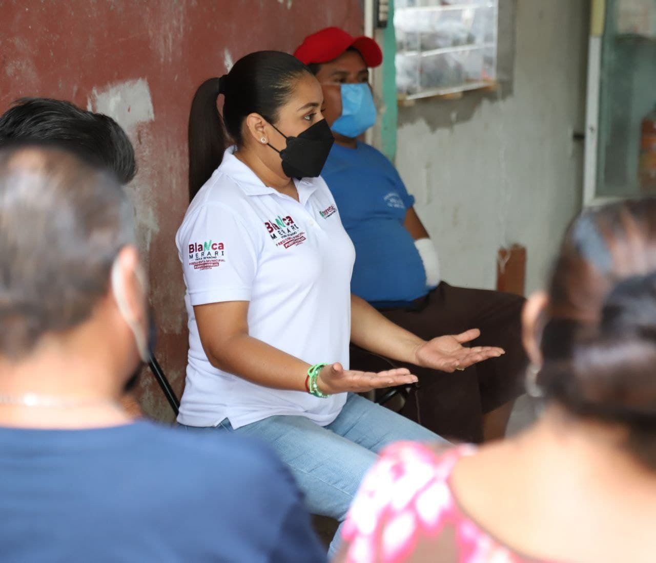 Combatir la inseguridad, una prioridad para Blanca Merari en Puerto Morelos