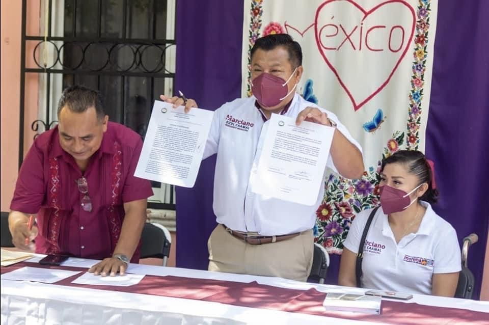 Marciano Dzul anuncia que creará una dirección de Asuntos Indígenas en su gobierno municipal