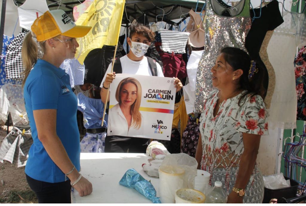 “Con su mayoría ficticia, Morena ha dañado a los mexicanos”, dice Carmen Joaquín en el debate virtual organizado por Congreso 21