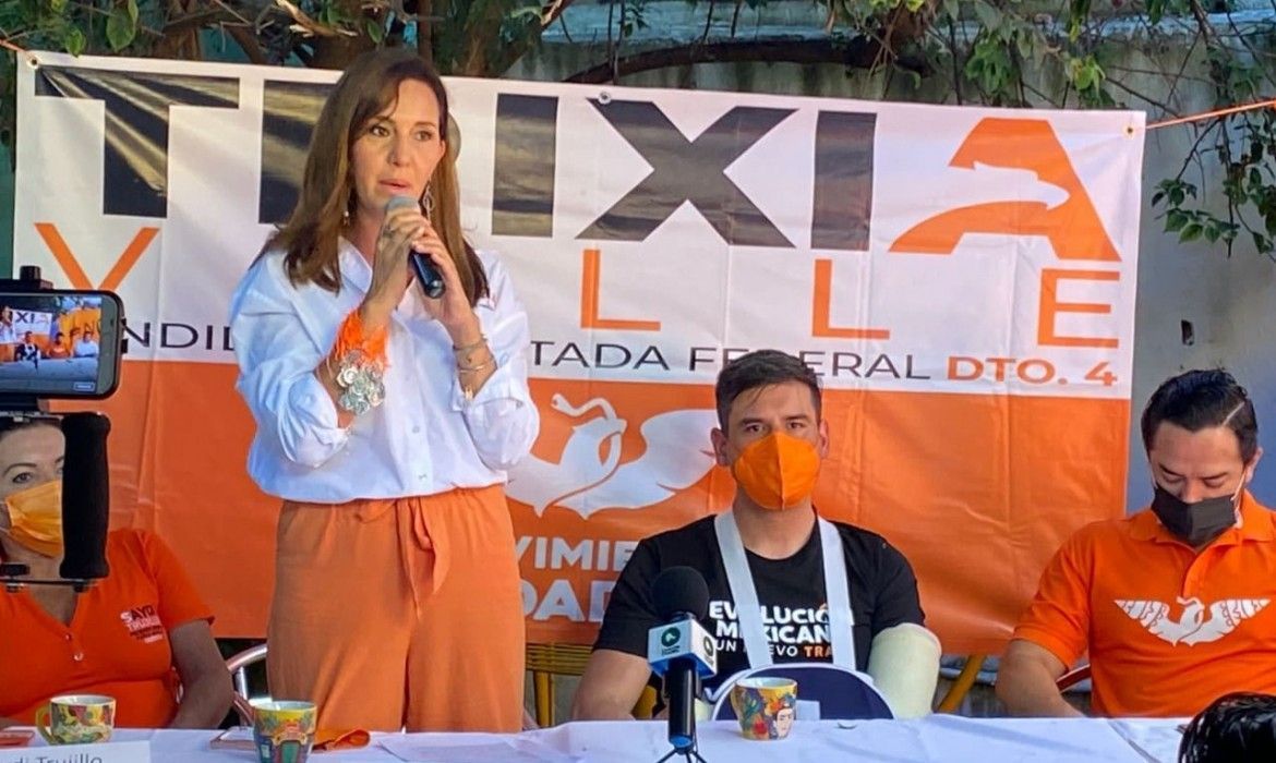 Resalta Trixia Valle “la importancia del movimiento que están haciendo las mujeres en todo el país”  
