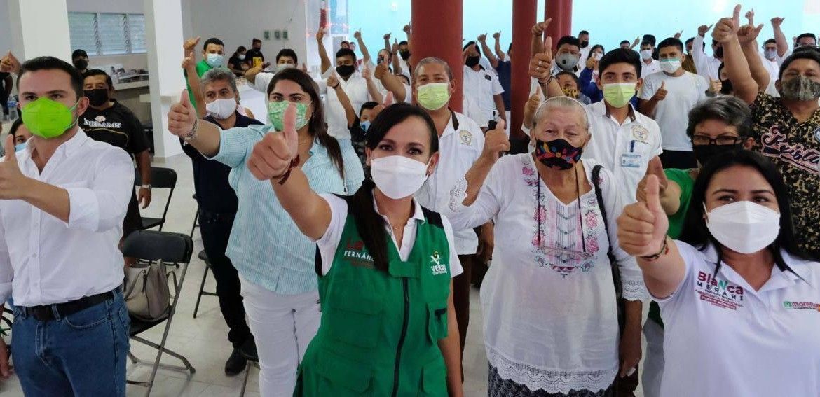 Continuará el Partido Verde de Puerto Morelos actividades de campaña: Pablo Bustamante