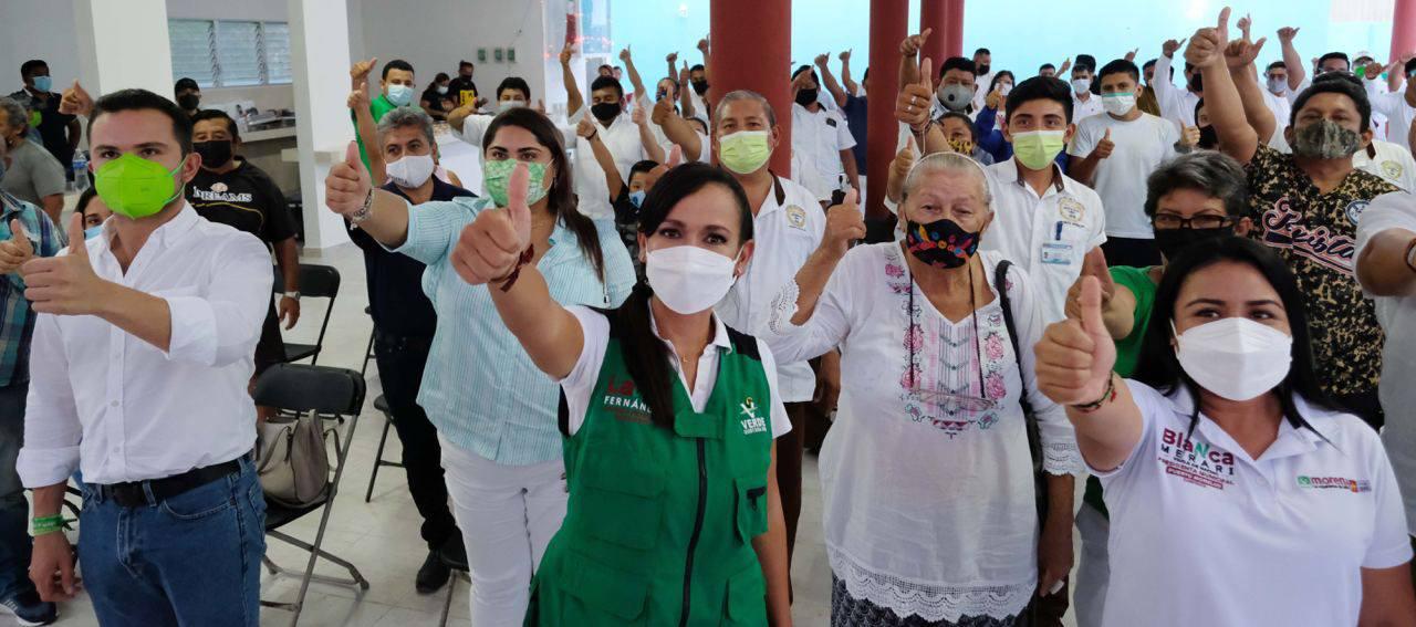 Continuará el Partido Verde de Puerto Morelos actividades de campaña: Pablo Bustamante
