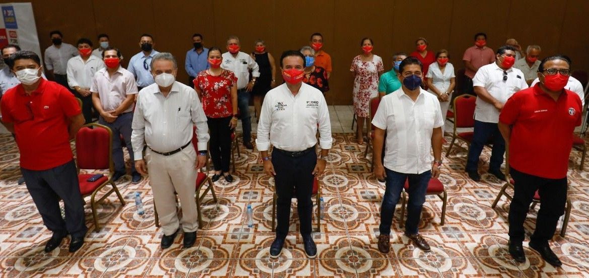 Pedro Joaquín convoca al priísmo de Cozumel a cerrar filas y ganar de forma contundente el 6J