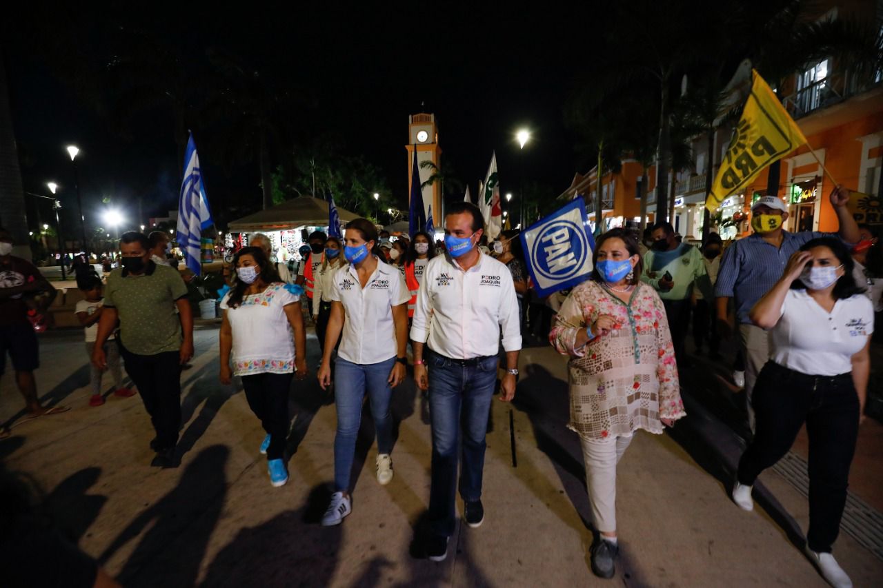“Por experiencia, capacidad y resultados, con Pedro Joaquín gana Cozumel”: Xóchitl Gálvez