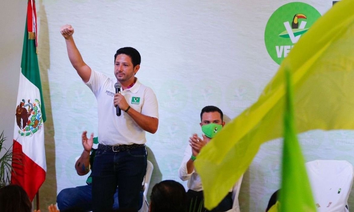 Renán Sánchez Tajonar asume este domingo la dirigencia estatal del Verde, y suma volumen político en su lucha por Cozumel 2024