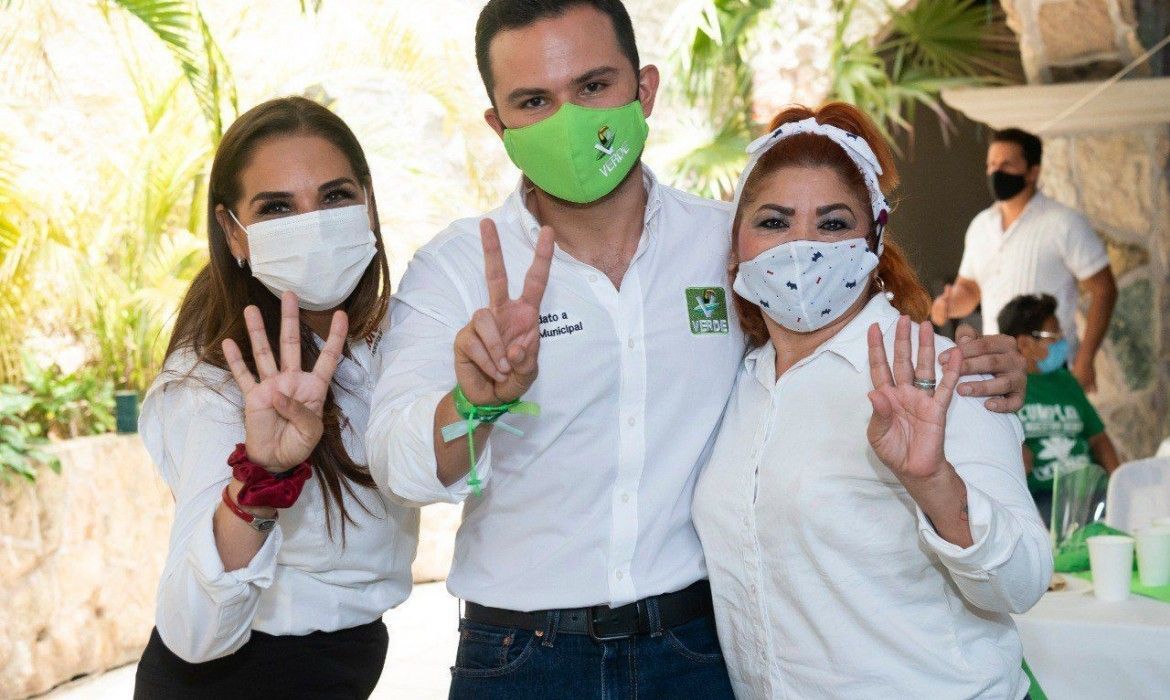 A 8 días de que termine la campaña, Mara Lezama aventaja con 18 puntos, de acuerdo con la encuesta de Poligrama, aseguran en el PVEM