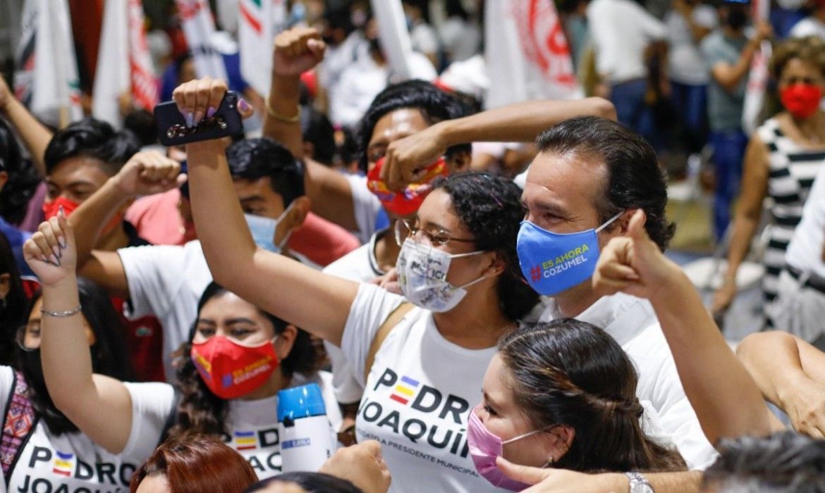 “¡Seamos valientes Cozumel, está muy cerca el triunfo!”: Pedro Joaquín