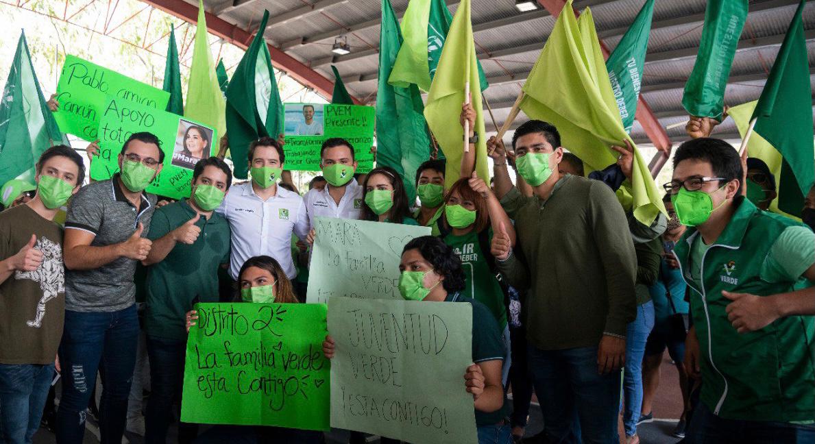 “Cuenta el PVEM con las mejores propuestas en beneficio de la población”: Pablo Bustamante
