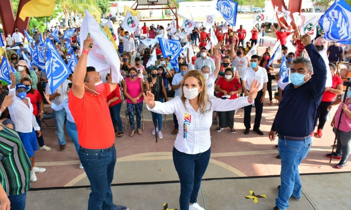 PAN, PRI y PRD reeditan alianza nacional para el 2024, pero en QR sólo tienen una candidata: Lili Campos