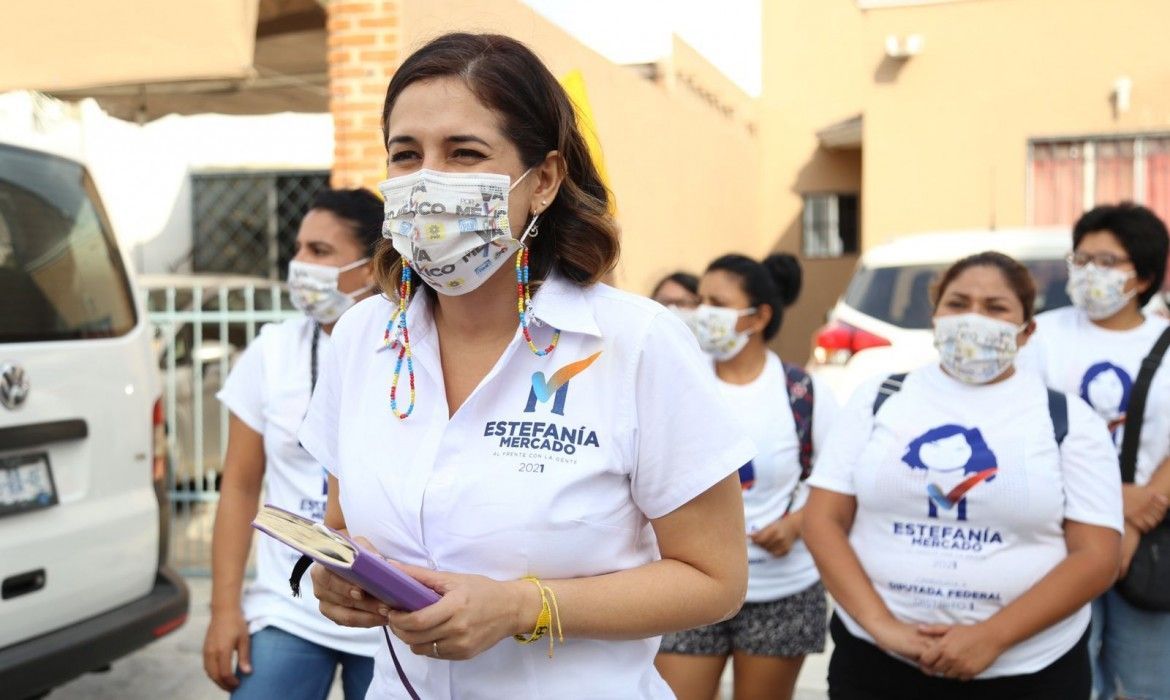 “Debemos trabajar activamente por el crecimiento de México”: Estefanía Mercado