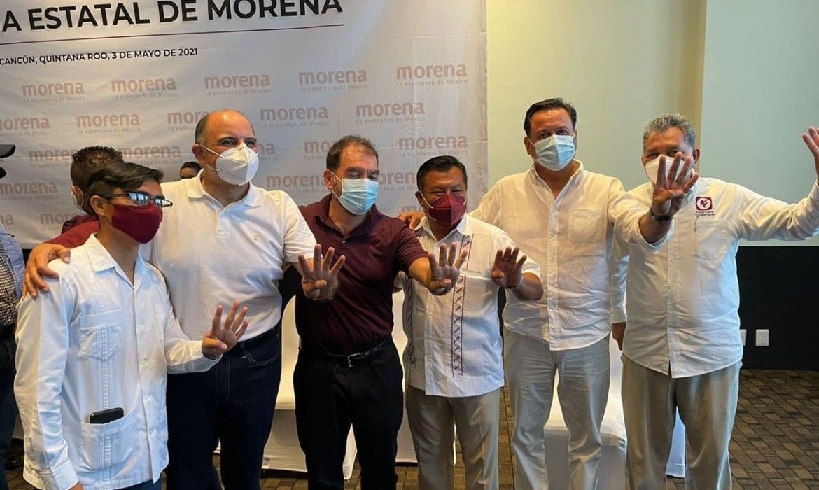 Apoya Marciano Dzul nueva dirigencia estatal de MORENA